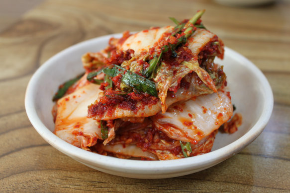 south korean food kimchi