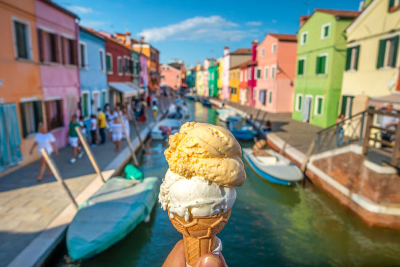 Is there anything better on a hot day in Italy than gelato?