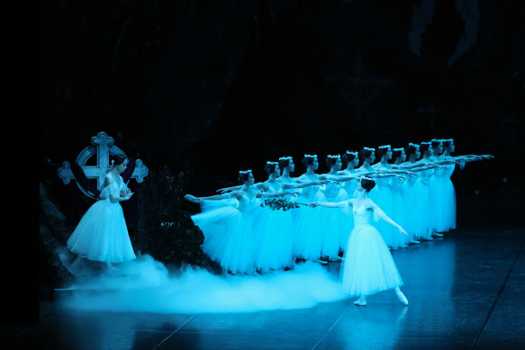 The Tokyo Ballet perform Giselle in 2021.