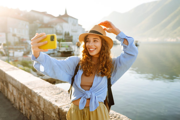 “I regularly have to stop on a busy pathway while someone poses for a perfect shot.”