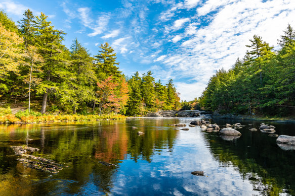 Go leaf-peeping in Kejimkujik National Park.