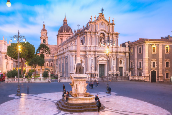 Catania’s duomo. 