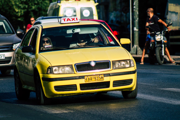 Pay for a taxi in Greece or Turkey using a card? You must be joking.