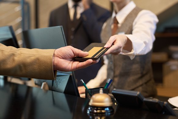 Pre-authorisation puts a block on the available funds you have on that card.