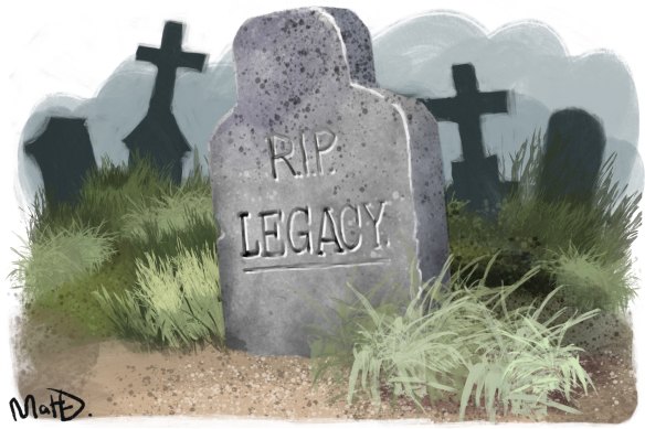 Nationally, we expect our leaders to make their mark and most do so emphatically.