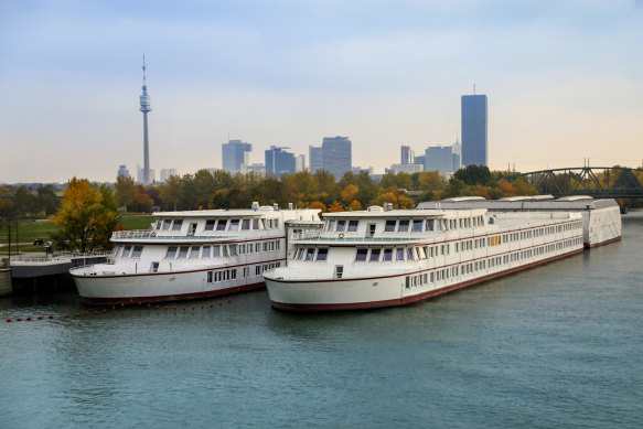 Double docking can mean guests lose privacy and have to clamber through other ships to get ashore.