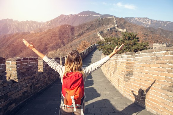 The great news for Australians is that more of us can easily visit  attractions in China like the Great Wall. 