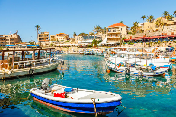 The World Heritage-listed town of Byblos.