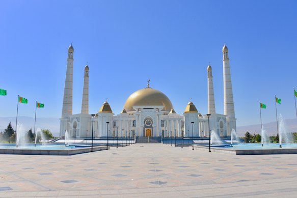 The Gypjak Mosque can accommodate 10,000 worshippers.