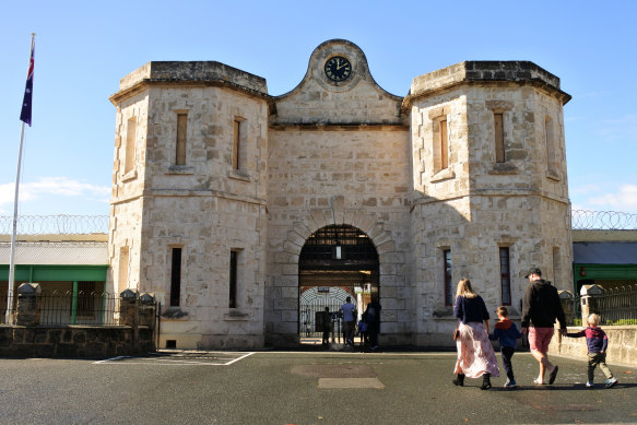 Explore Freo’s history on a walking tour … Pictured: Fremantle Gaol.