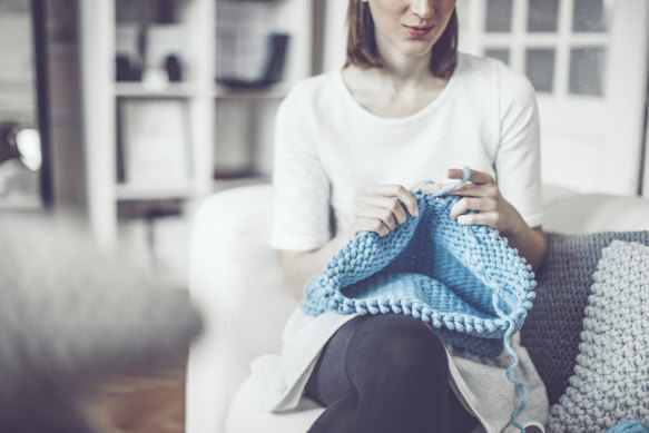 “I could visualise the blanket immediately. It would be large, in sky-blue wool, and it would be marvellously soft.”  