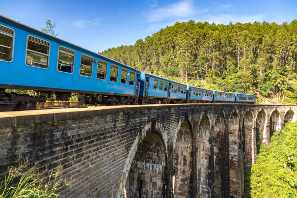 The spectacular Nine Arch Bridge.