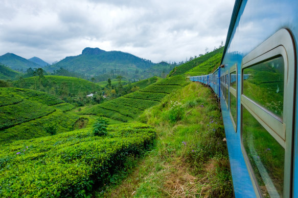The most romantic way to see Sri Lanka is by rail.
