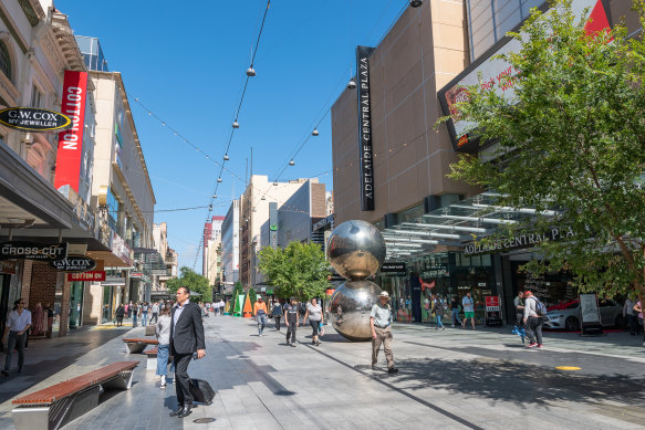 Rundle Mall: baffling.