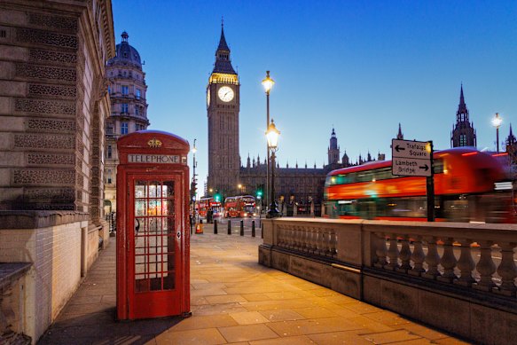 British icons on a street in the UK capital – entry is becoming more difficult.