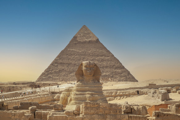 A pinch-yourself moment … The Great Sphinx.