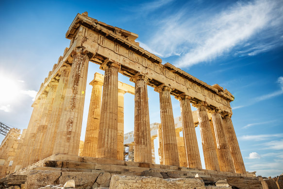 The Parthenon now has a cap of 20,000 visitors a day.