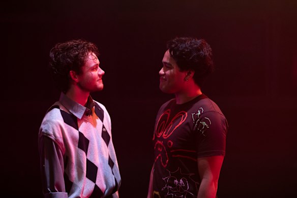 Lawrence Hawkins and Ken Paolo as Sebastian and Xavier.