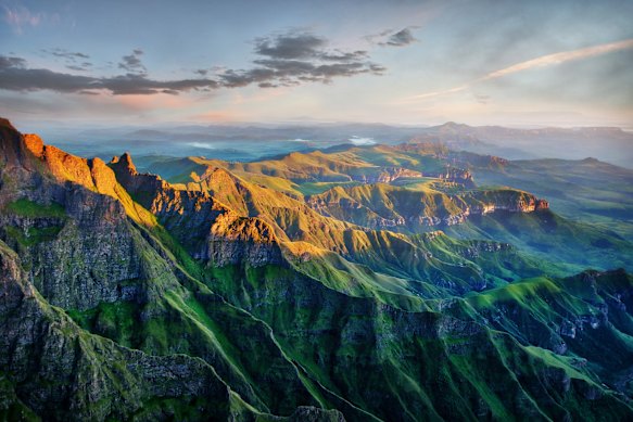 The spectacular Drakensberg Amphitheatre.