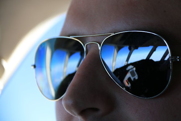 You only ever forget your sunglasses once.