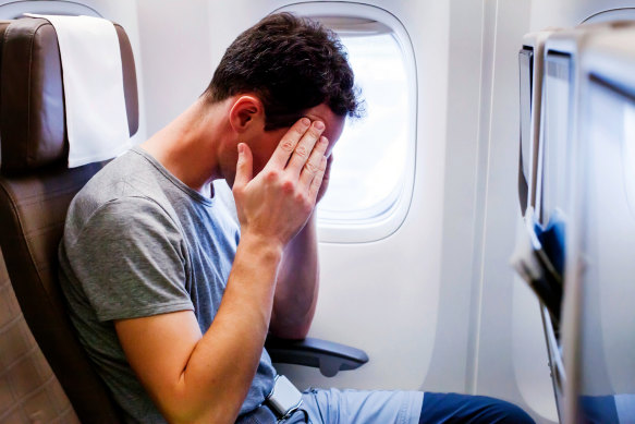 Getting sick on a plane can be worse than getting sick on the ground, due to cabin conditions.