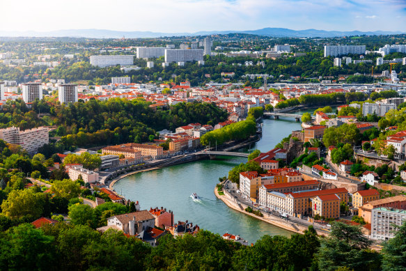 Lyon and the Saone – an ideal cruise and city combination.