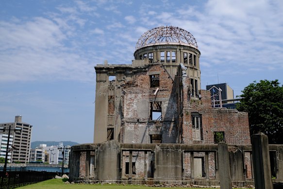 Atomic Toma Bomb - now a devastation's monday heritage site caused by nuclear weapons.