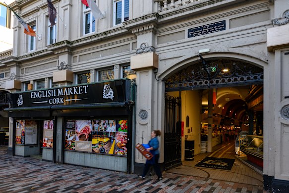 The English Market food hall in Cork.