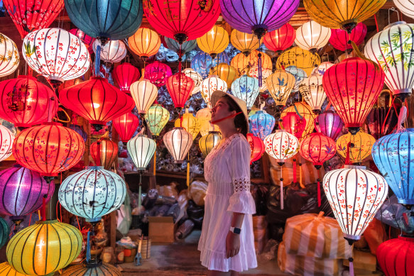 Lanterns in Hoi An, Vietnam.