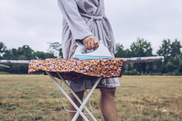 Ironing can be cathartic, argues Benjamen Judd.