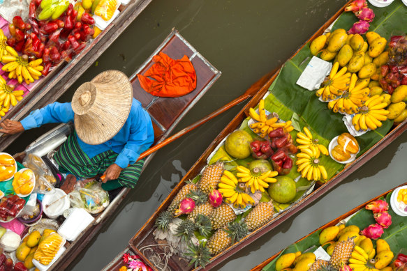 In Thailand, some of the world’s best fruit is available for as little as one Aussie dollar. 