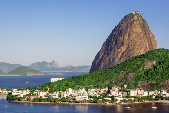 Urca, at the base of Sugarloaf Mountain.