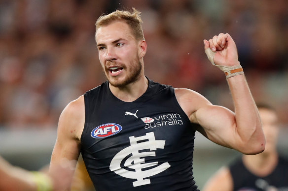 Carlton’s Harry McKay is the hot favourite for this year’s Coleman medal, according to the poll of AFL captains.