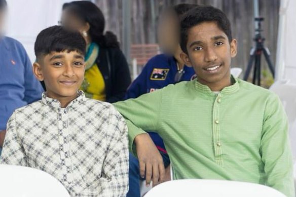 Aarush and Ashwin Muralitharan and their parents were travelling with Himalayan Glacier and are currently missing.