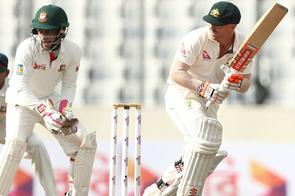 Warner described this hundred against Bangladesh in 2017 as his best Test innings to that point.