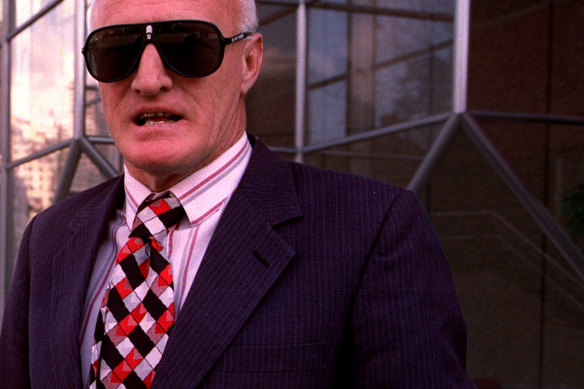 William Blundell outside the Supreme Court in Sydney in 1999.