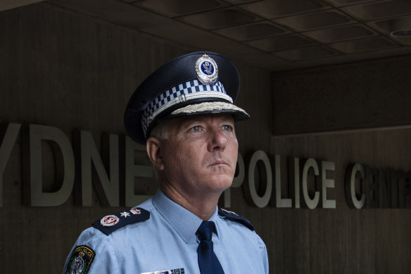 NSW Police Commissioner Mick Fuller says he will step down next year.