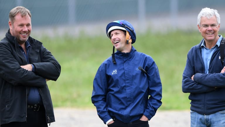 Nick Williams (left) and Hugh Morrison (right) will be pleased with the rain.