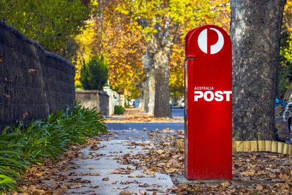 Australia Post says letter losses are unstoppable.