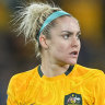 Headbands worn by soccer players, including Australia’s Ellie Carpenter, are actually medical gauze.