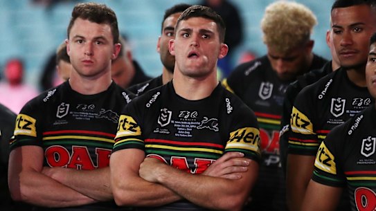 Nathan Cleary was blaming himself for the Panthers' loss.