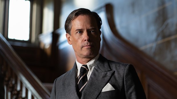 Guy Pearce as Kim Philby in A Spy Among Friends.