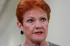 Support for Pauline Hanson’s One Nation has dipped in a new opinion poll.