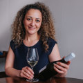 Sommelier Angelica Nohra in her Surry Hills restaurant The Blue Door. Nohra has an exclusively NSW wine list.