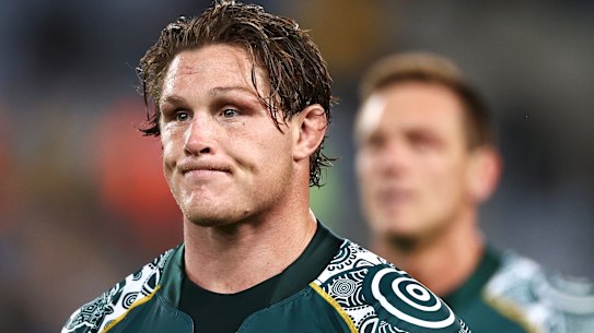 Wallabies captain Michael Hooper.
