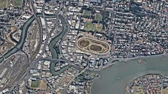 Brisbane’s Albion Park Raceway, pictured in 2017, is set to be redeveloped after the Queensland government agreed to move the planned Brisbane Indoor Sport Centre.