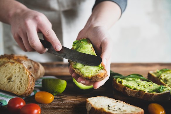 Avocado as an alternative at least provides some good fats. 