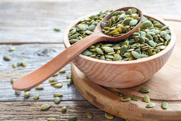 Pumpkin seeds pack a real punch, nutritionally.