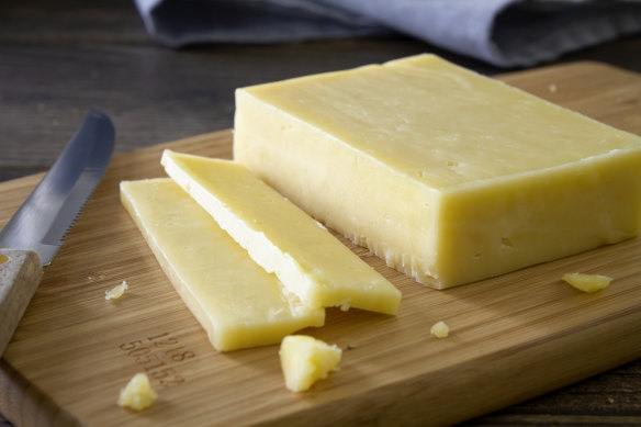 Cheddar cheese is good for your gut. 