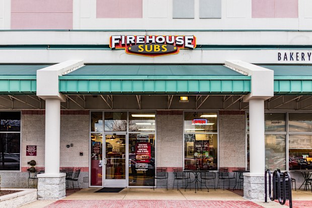 Firehouse subs restaurant facade